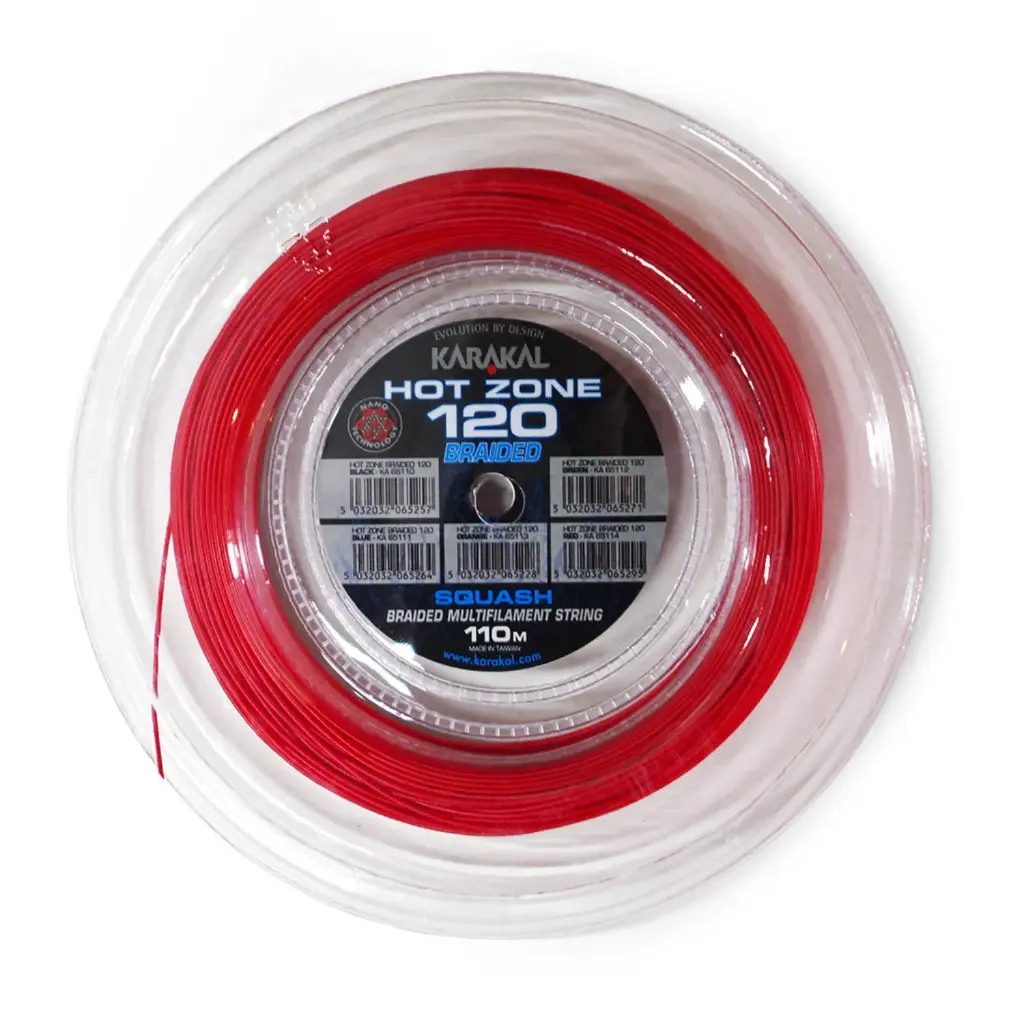 KARAKAL HOT ZONE BRAIDED 120 - ROUGE - BOBINE 220m