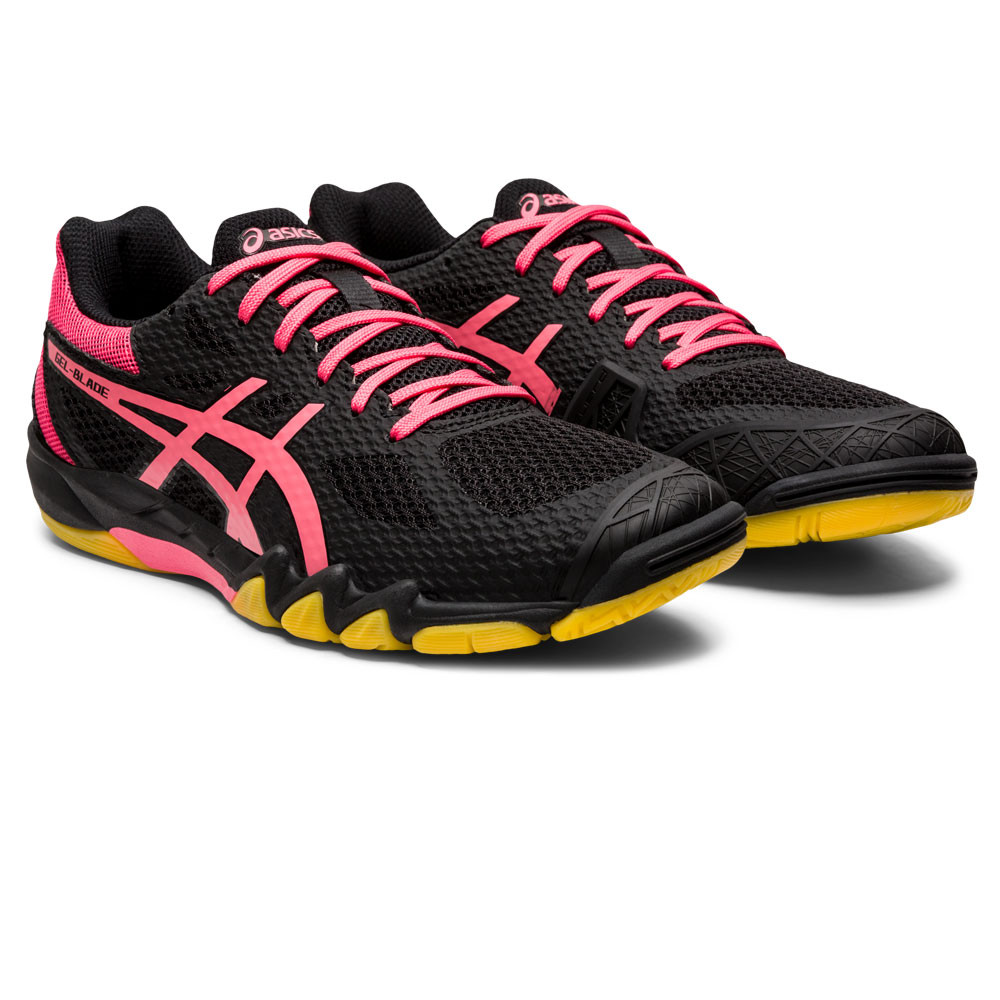 ASICS GEL BLADE 7 - BLACK / PINK CAMEO