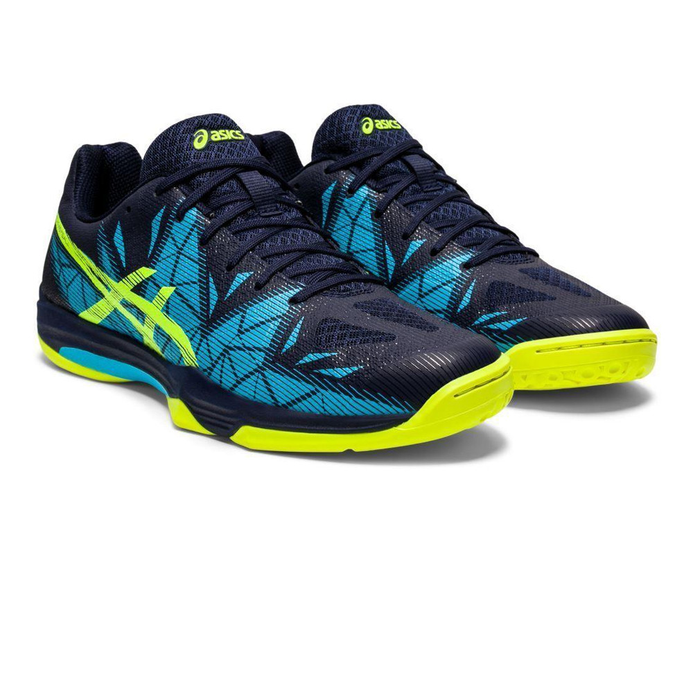 ASICS GEL FASTBALL 3 - PEACOAT / SAFETY YELLOW