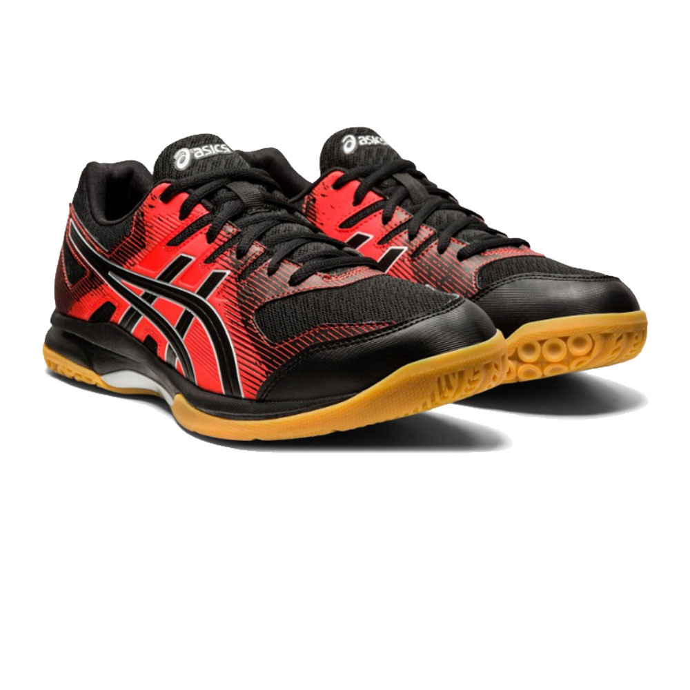 ASICS GEL ROCKET 9 - BLACK FIERRY RED