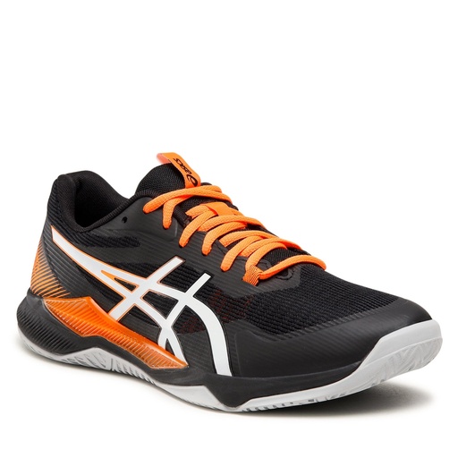 ASICS GEL TACTIC - BLACK / SHOCKING ORANGE