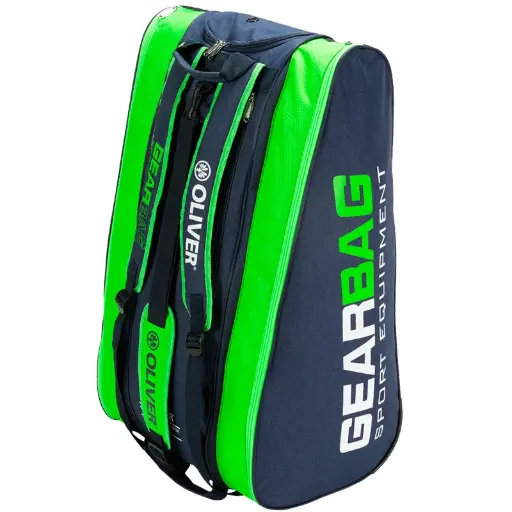 [SB_OLI_2025_00001] OLIVER GEARBAG 12 RACKETS - BLUE / GREEN